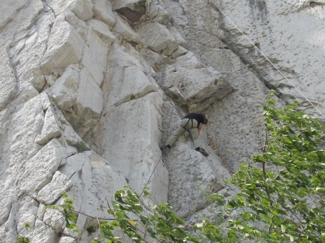 Paredes de roca natural